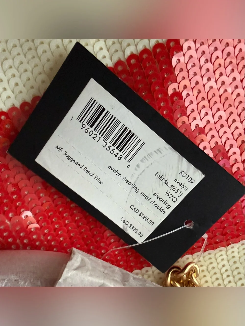NWT Kate Spade Evelyn Small Shoulder Crossbody Bag